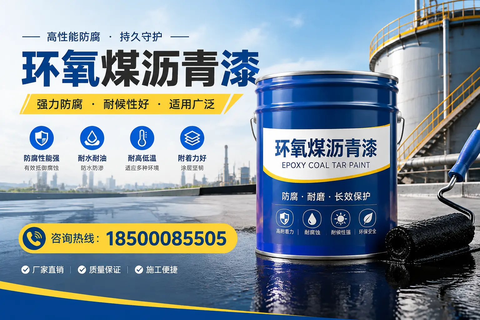 环氧煤沥青漆的储存与运输注意事项，市中企业须知